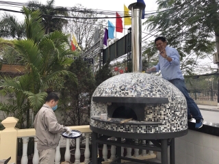 Lò nướng pizza bằng gạch và những ưu điểm không thể bỏ qua