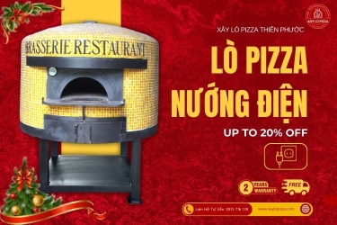 Lò Nướng Pizza Điện Chuẩn Ý | Xây Lò Pizza Thiên Phước