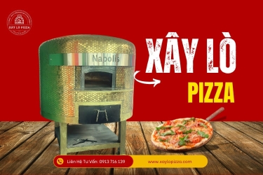Lò Pizza màu vàng đồng Napolis- TP04