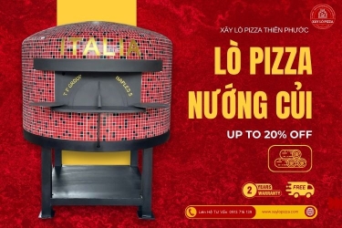 Xây Lò Pizza Nướng Củi Chuẩn Ý | Xây Lò Pizza Thiên Phước