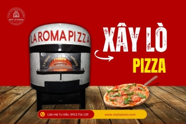 Xây lò nướng pizza mini