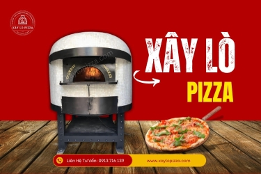 Lò Pizza màu xám đắp trơn kiểu hiện đại- TP06