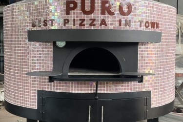 Lò Pizza màu đỏ gạch Puro- TP05