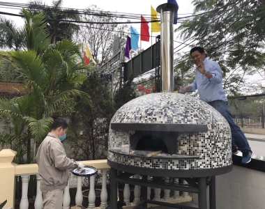 Lò nướng pizza bằng gạch và những ưu điểm không thể bỏ qua