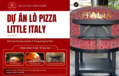 Dự Án Lắp Đặt Lò Nướng Pizza Gas Củi Cho Nhà Hàng Little Italy Pizza 2023 & 2024