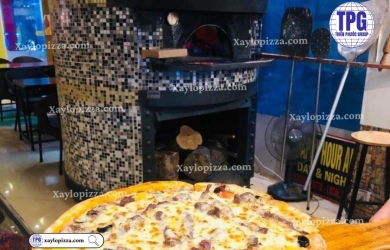 Thiên Phước xây lò pizza củi thủ công cho nhà hàng LITTLE ITALY tại Ninh Bình