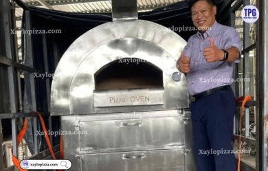 Xây lò pizza tại Long An cho Công ty Cổ phần Thực phẩm GN – Thiết kế theo yêu cầu, tặng kèm xẻng, chiết khấu hấp dẫn | Thiên Phước Group