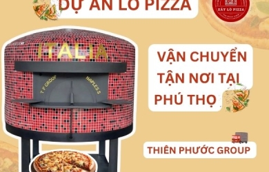 Dự Án Xây Lò Pizza, Vận Chuyển Và Bàn Giao Lò Tận Nơi Tại Phú Thọ | Thiên Phước Group