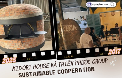 Thiên Phước Group Tiếp Tục Hợp Tác Cùng Midori Restaurant – Thi Công Lò Pizza Chuẩn Ý Tại Phú Quốc (2025)