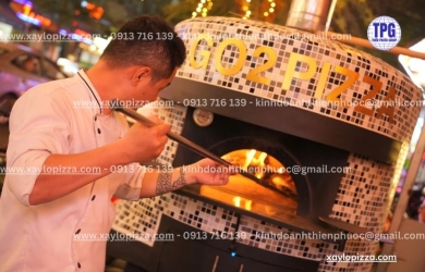Thiên Phước bàn giao lò pizza củi cho GO2 Wine Bar Saigon – Tăng trải nghiệm ẩm thực chuẩn Ý giữa lòng Quận 1
