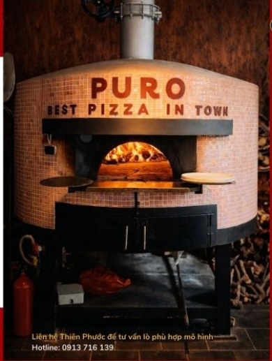 Dự án Lò Nướng Pizza Gas Củi Cho Chuỗi Nhà Hàng Puro House 2022 & 2025