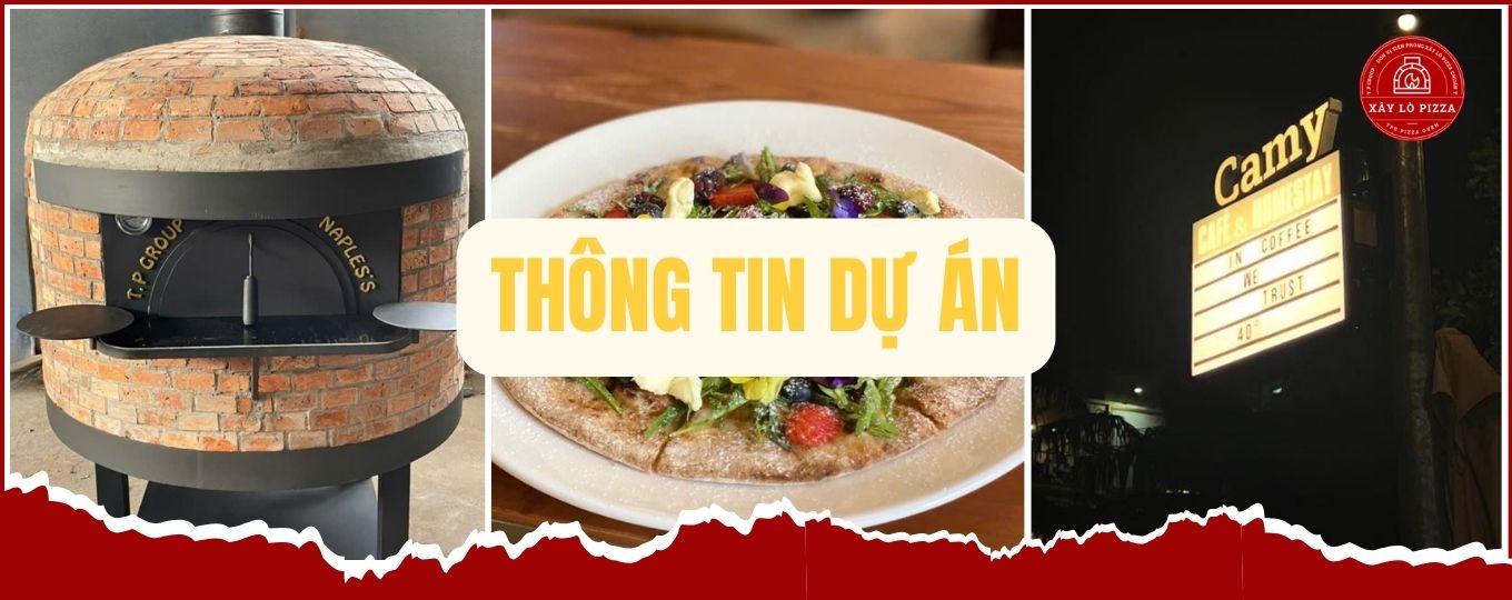 dự án lò nướng pizza gas củi hco chuỗi cà phê tự phục vụ