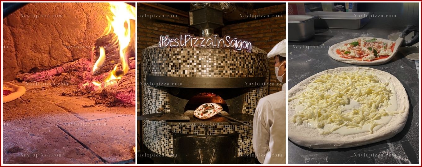 lò nướng pizza củi cho nhà hàng