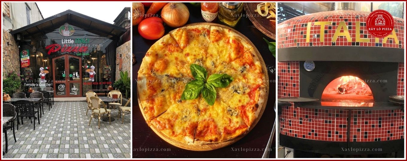 lò nướng pizza gas củi 