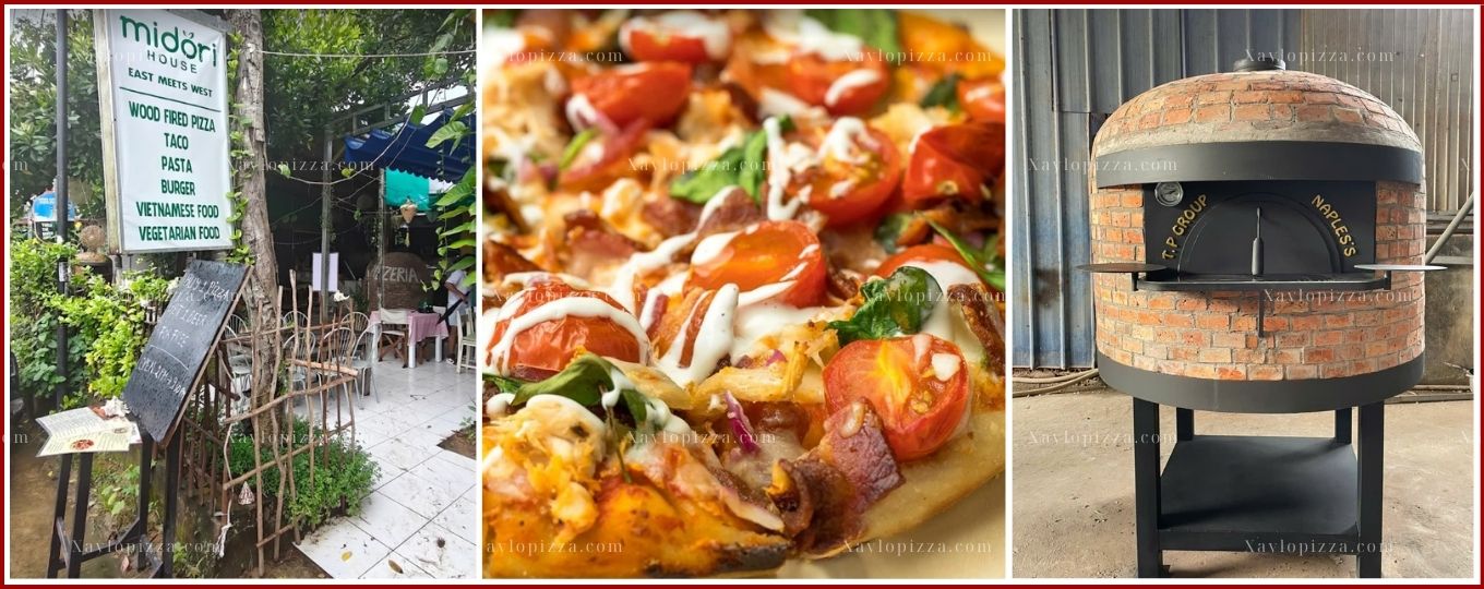 lò nướng pizza bằng củi cho nhà hàng
