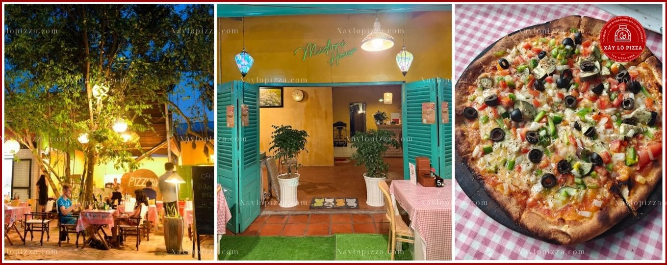 lò nướng pizza bằng củi cho nhà hàng