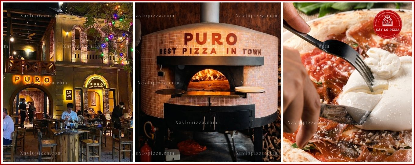 lò nướng pizza gas củi cho chuỗi nhà hàng