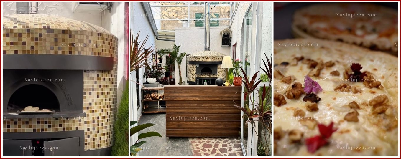 lò nướng pizza hybrid gas củi cho nhà hàng Pasta Fresca