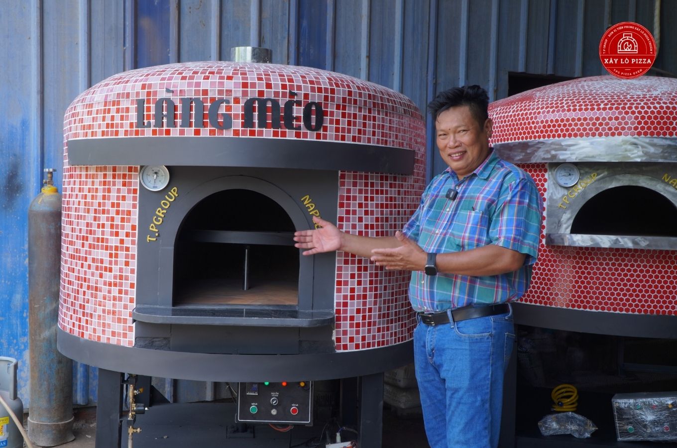 dịch vụ xây lò pizza thiên phước