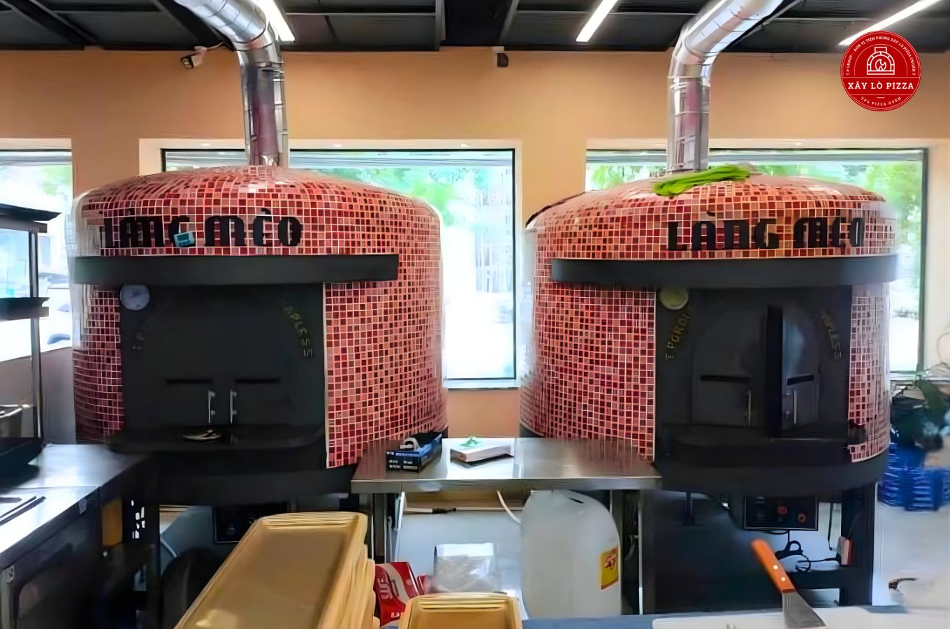 lò nướng pizza size XXL