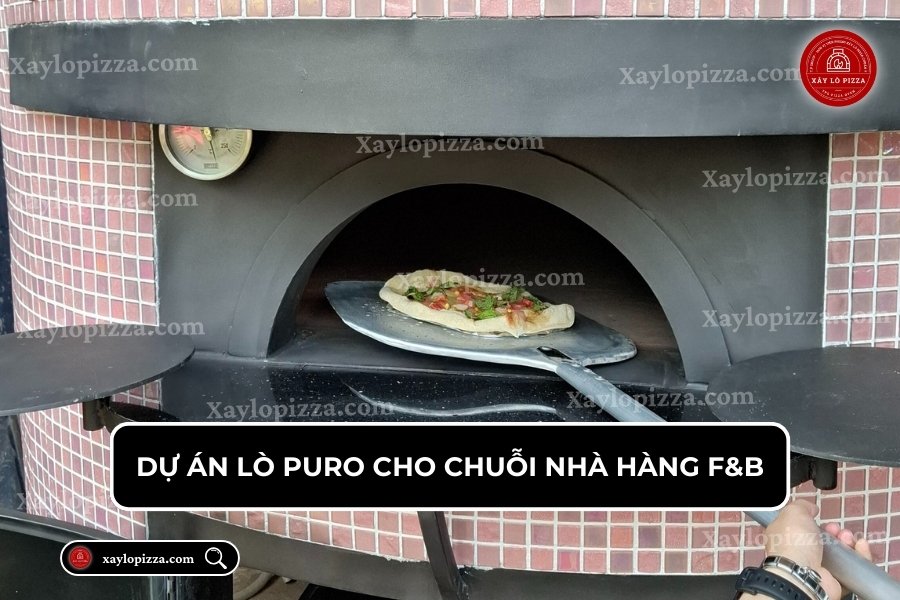  Dự án lò PURU cho nhà hàng F&B 