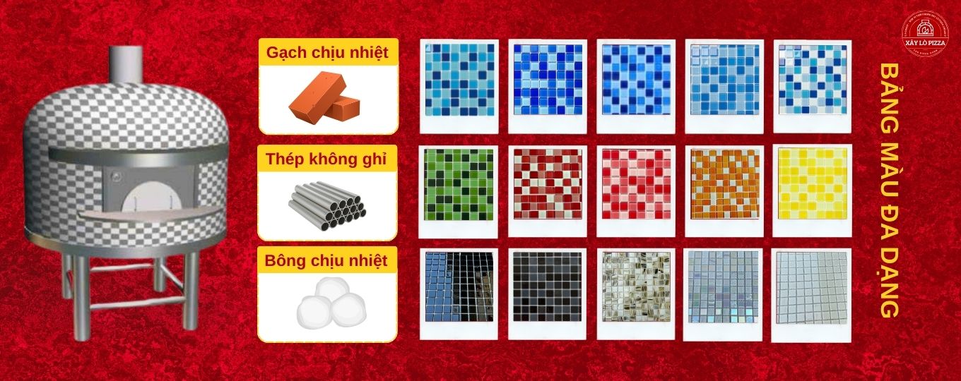 cấu tạo lò nướng pizza điện