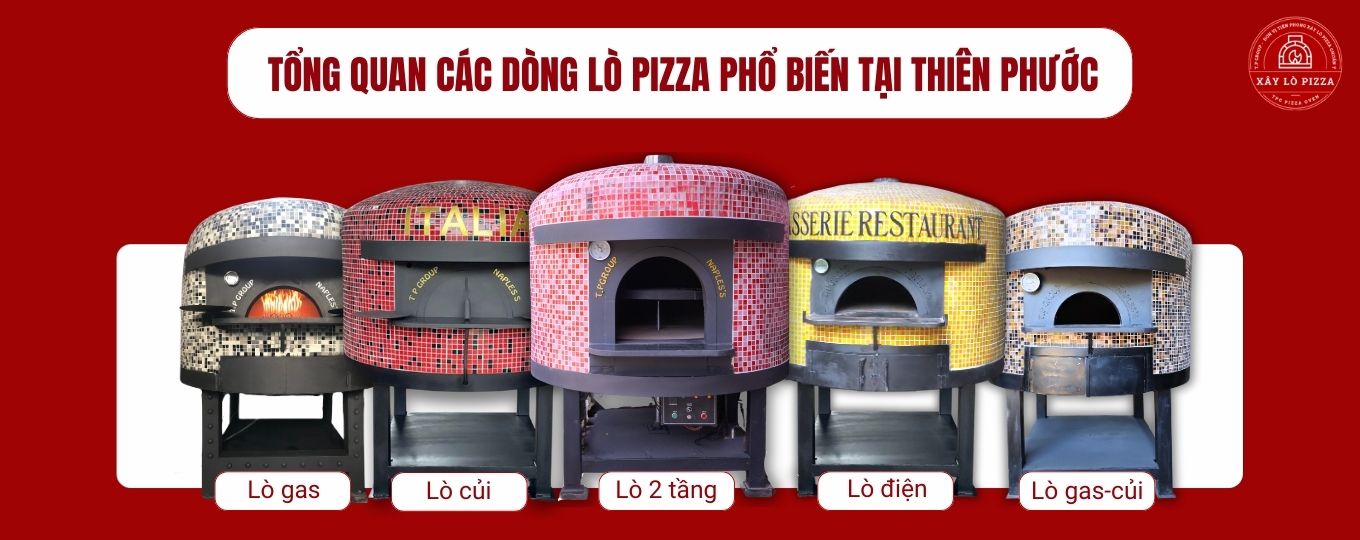 tổng quan các dòng lò pizza Thiên Phước