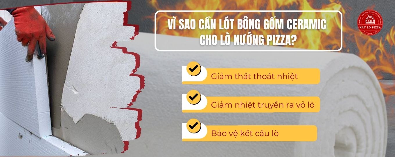 vì sao cần lót bông gốm ceramic