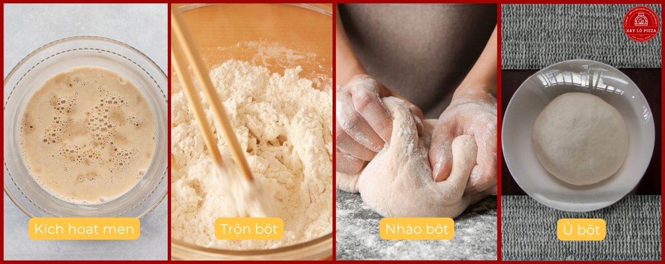 cách làm đế bánh pizza