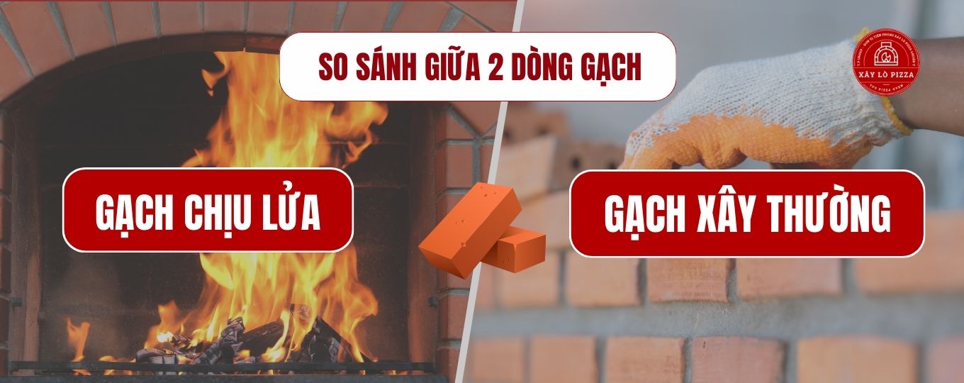 so sánh gạch chịu lửa và gạch xây thường
