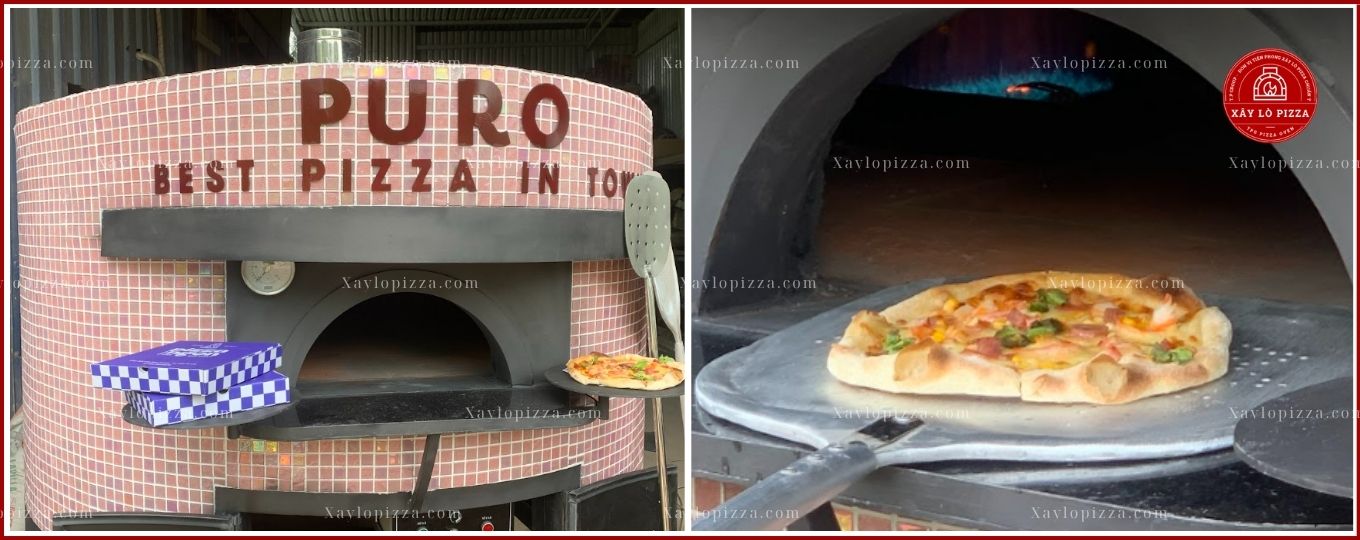 bàn giao lò nướng pizza
