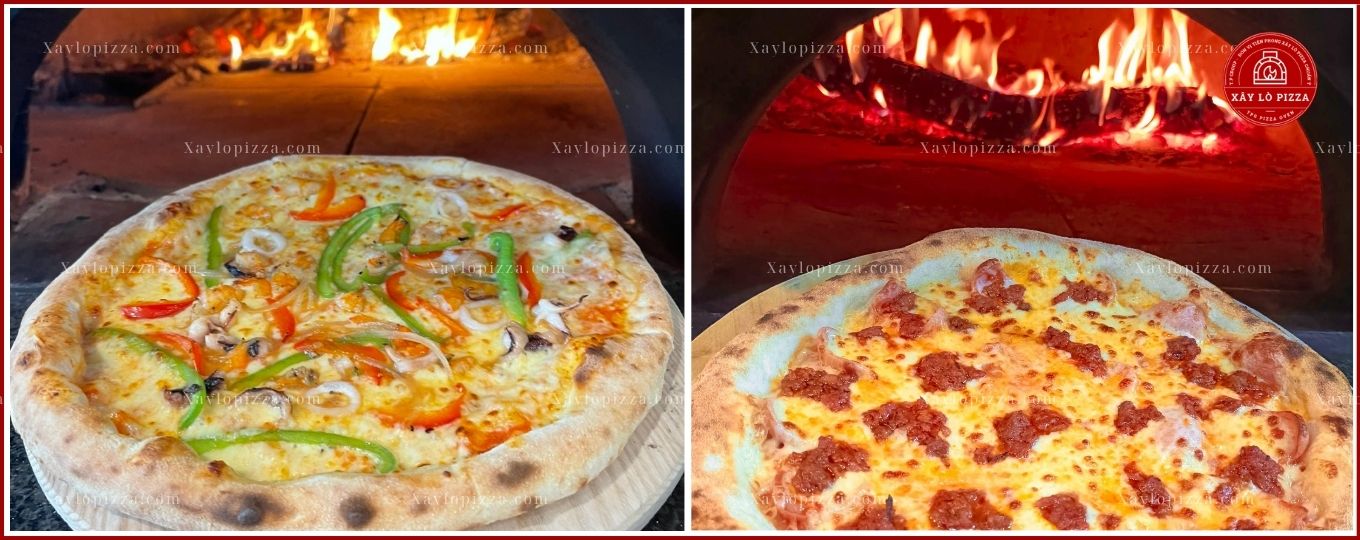 pizza nướng lò thủ công