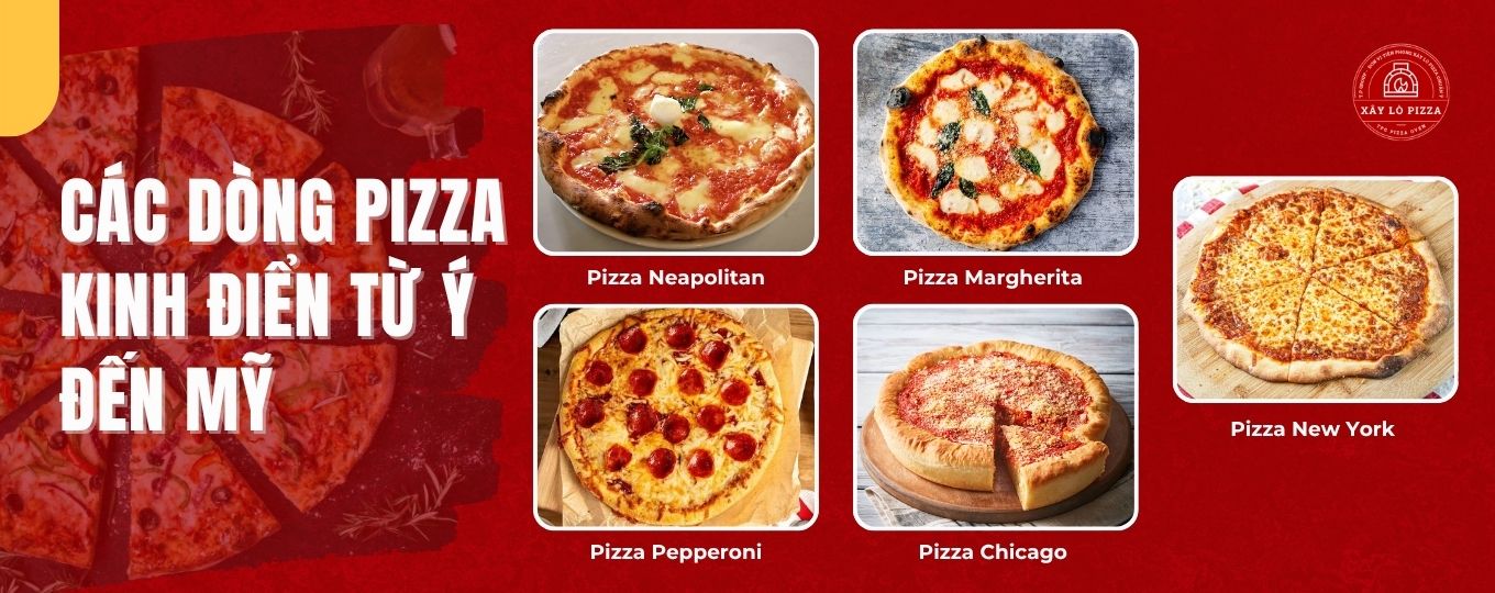các loại pizza phổ biến