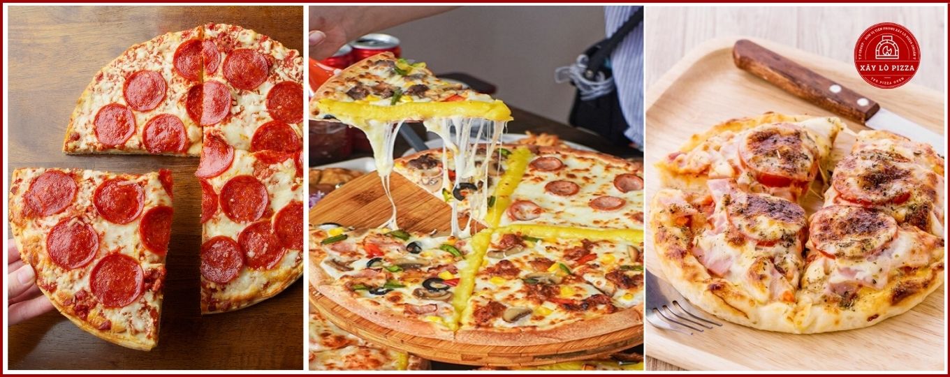 phân loại pizza theo cách cắt